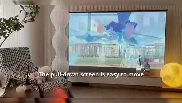 Easy-View Portable Projector Screen for Indoor and Outdoor Movies detail 1