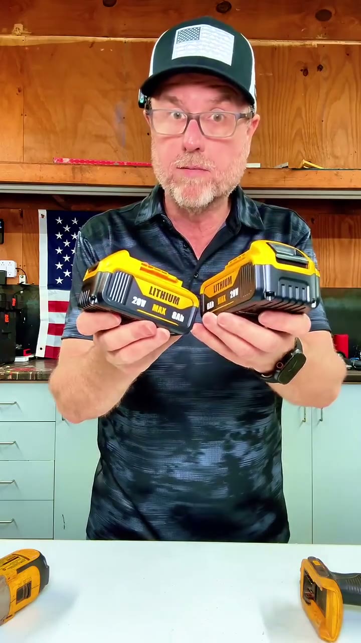 8.0Ah Lithium Replacement Battery 2-Pack Compatible with DeWalt 20V Tools detail 2